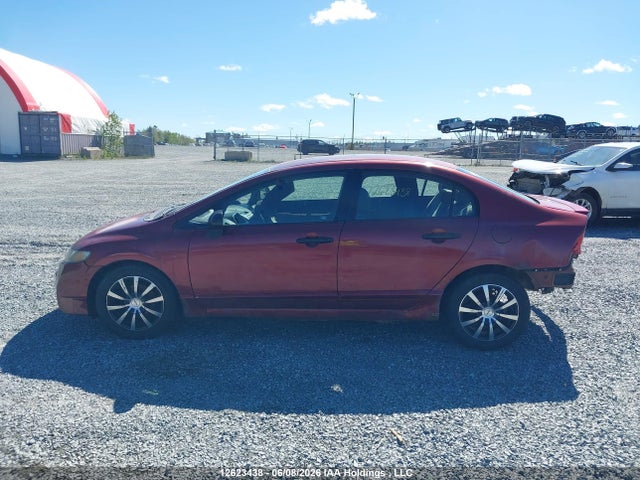 12623438 :رقم المزاد ، 2HGFA16269H024125 vin ، 2009 Honda Civic Dx مزاد بيع