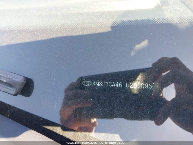 Продаж на аукціоні авто 2020 Hyundai Tucson Limited/sel/sport/ultimate/value, vin: KM8J3CA46LU281096, номер лоту: 12623446