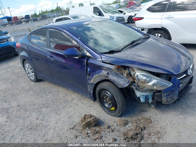 2013 Hyundai Elantra მანქანა იყიდება აუქციონზე, vin: 5NPDH4AEXDH358663, აუქციონის ნომერი: 12623451