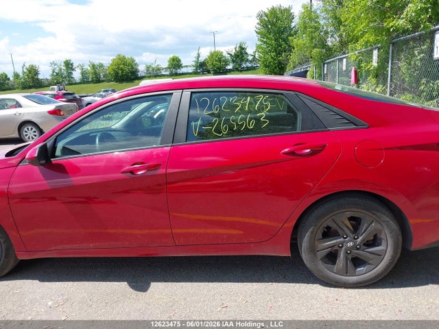 12623475 :رقم المزاد ، KMHLM4AG7NU265563 vin ، 2022 Hyundai Elantra Sel مزاد بيع