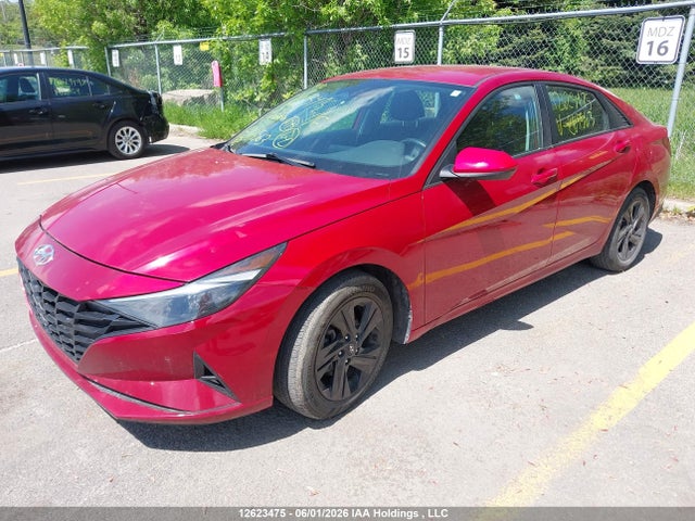 12623475 :رقم المزاد ، KMHLM4AG7NU265563 vin ، 2022 Hyundai Elantra Sel مزاد بيع