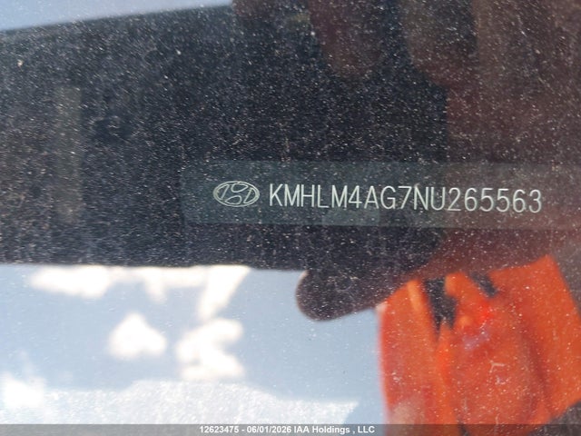 12623475 :رقم المزاد ، KMHLM4AG7NU265563 vin ، 2022 Hyundai Elantra Sel مزاد بيع
