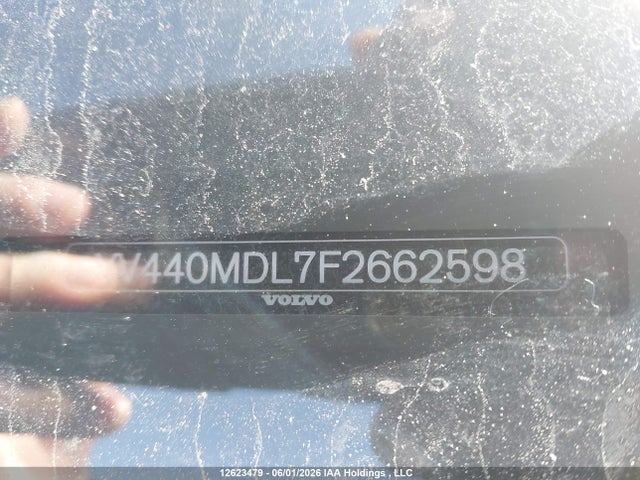 2015 Volvo Xc60 T5 Premier Plus მანქანა იყიდება აუქციონზე, vin: YV440MDL7F2662598, აუქციონის ნომერი: 12623479
