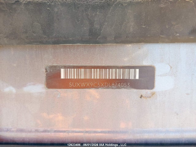 12623486 :رقم المزاد ، 5UXWX9C5XDL874053 vin ، 2013 Bmw X3 Xdrive28i مزاد بيع