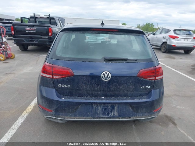 2019 Volkswagen Golf S/se მანქანა იყიდება აუქციონზე, vin: 3VWG57AU6KM025086, აუქციონის ნომერი: 12623487