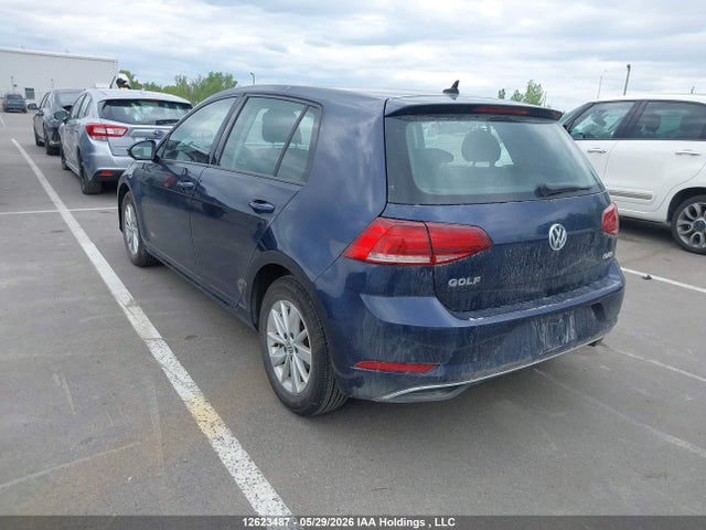 2019 Volkswagen Golf S/se მანქანა იყიდება აუქციონზე, vin: 3VWG57AU6KM025086, აუქციონის ნომერი: 12623487