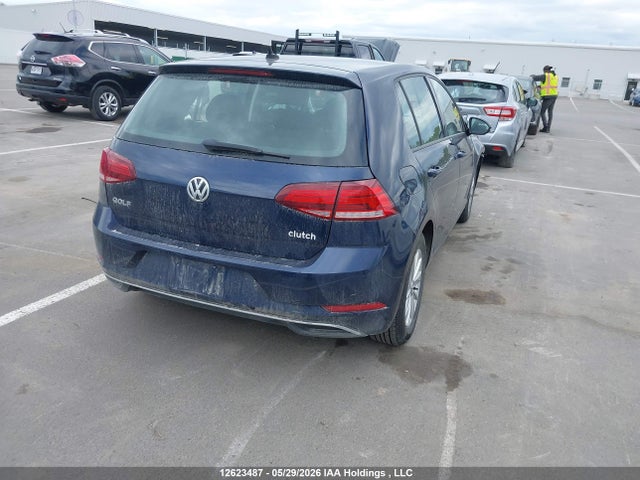 2019 Volkswagen Golf S/se მანქანა იყიდება აუქციონზე, vin: 3VWG57AU6KM025086, აუქციონის ნომერი: 12623487