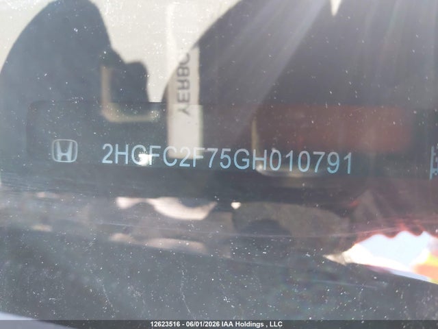 Aukcja sprzedaży 2016 Honda Civic, vin: 2HGFC2F75GH010791, numer aukcji: 12623516