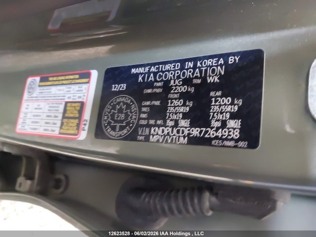 Aukcja sprzedaży 2024 Kia Sportage Lx/x-line, vin: KNDPUCDF9R7264938, numer aukcji: 12623528