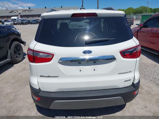 Продаж на аукціоні авто 2018 Ford Ecosport Titanium, vin: MAJ6P1WLXJC248100, номер лоту: 12623536