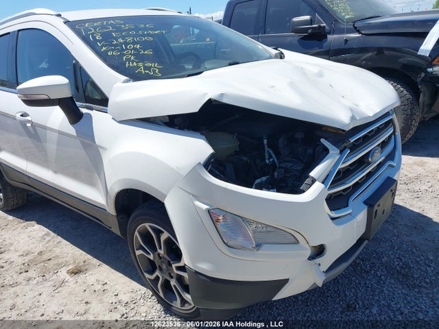 Продаж на аукціоні авто 2018 Ford Ecosport Titanium, vin: MAJ6P1WLXJC248100, номер лоту: 12623536
