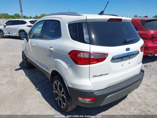 Продаж на аукціоні авто 2018 Ford Ecosport Titanium, vin: MAJ6P1WLXJC248100, номер лоту: 12623536