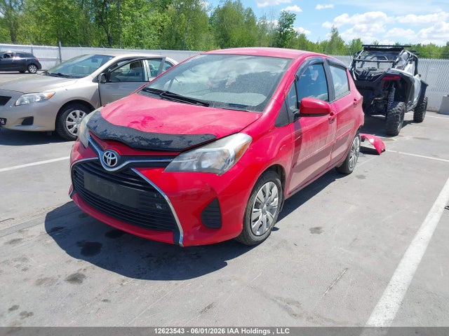 2016 Toyota Yaris Le მანქანა იყიდება აუქციონზე, vin: VNKKTUD33GA067571, აუქციონის ნომერი: 12623543