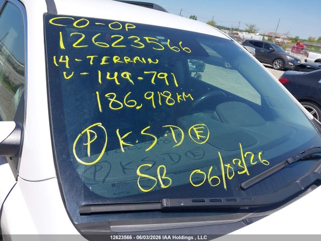 2014 Gmc Terrain Slt-1 მანქანა იყიდება აუქციონზე, vin: 2GKALSEK4E6149791, აუქციონის ნომერი: 12623566
