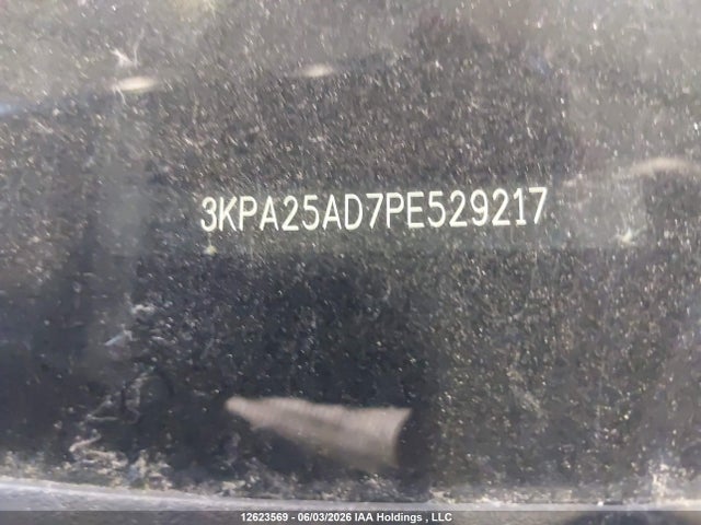 12623569 :رقم المزاد ، 3KPA25AD7PE529217 vin ، 2023 Kia Rio S مزاد بيع