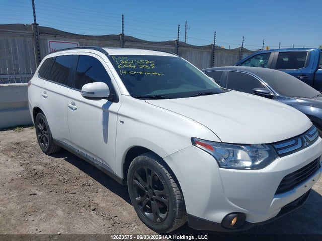 2014 Mitsubishi Outlander Gt მანქანა იყიდება აუქციონზე, vin: JA4JZ4AX2EZ604787, აუქციონის ნომერი: 12623575