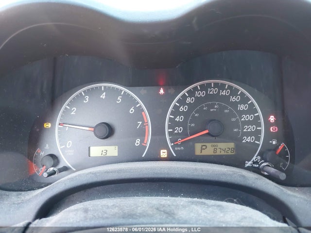 12623578 :رقم المزاد ، 2T1BU4EE4CC865279 vin ، 2012 Toyota Corolla S/le مزاد بيع
