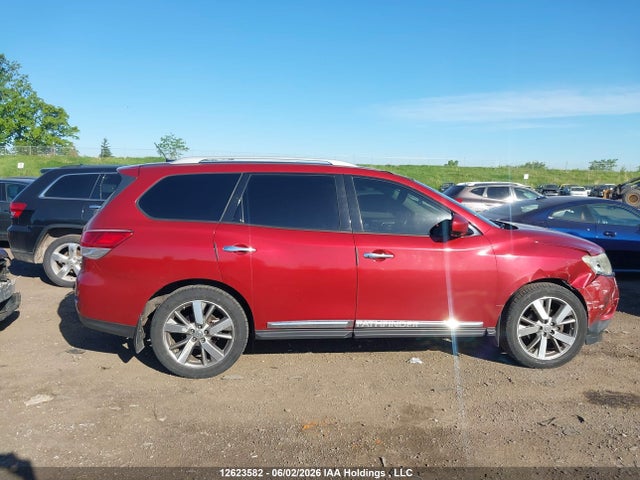 12623582 :رقم المزاد ، 5N1AR2MM8FC607897 vin ، 2015 Nissan Pathfinder Platinum/s/sl/sv مزاد بيع