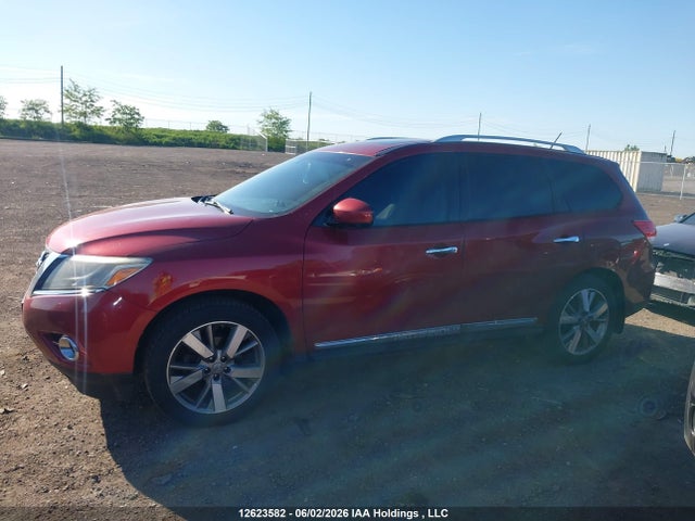 12623582 :رقم المزاد ، 5N1AR2MM8FC607897 vin ، 2015 Nissan Pathfinder Platinum/s/sl/sv مزاد بيع