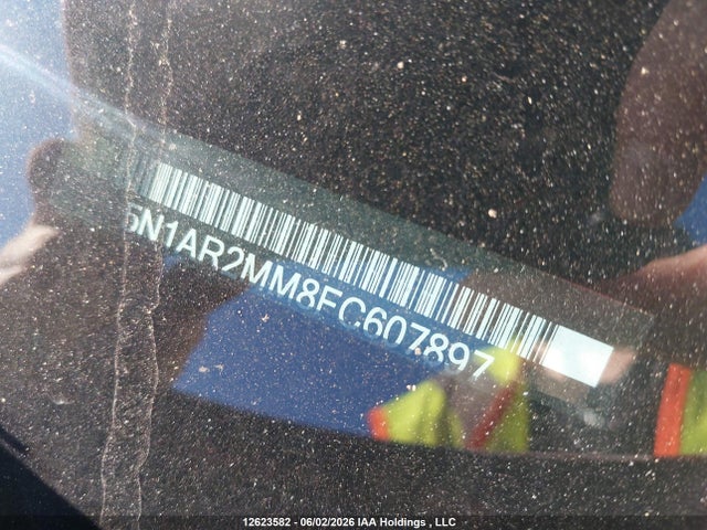 12623582 :رقم المزاد ، 5N1AR2MM8FC607897 vin ، 2015 Nissan Pathfinder Platinum/s/sl/sv مزاد بيع