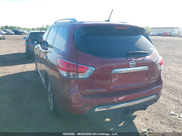 12623582 :رقم المزاد ، 5N1AR2MM8FC607897 vin ، 2015 Nissan Pathfinder Platinum/s/sl/sv مزاد بيع