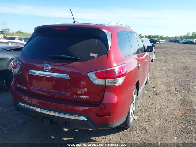 12623582 :رقم المزاد ، 5N1AR2MM8FC607897 vin ، 2015 Nissan Pathfinder Platinum/s/sl/sv مزاد بيع