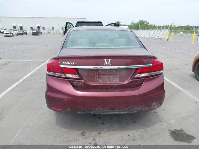 12623589 :رقم المزاد ، 2HGFB2F59DH003825 vin ، 2013 Honda Civic Ex مزاد بيع