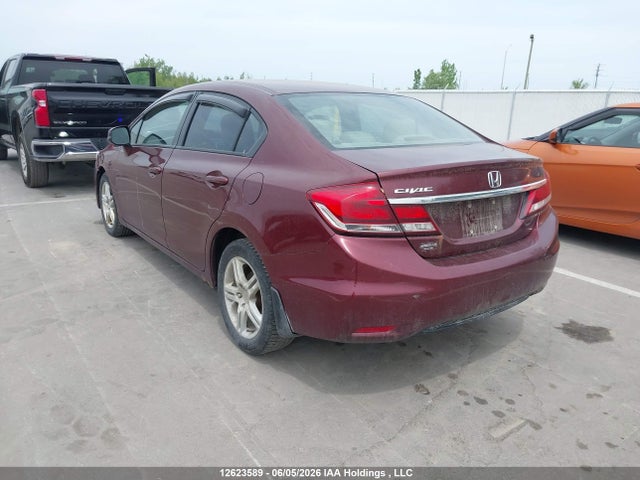 12623589 :رقم المزاد ، 2HGFB2F59DH003825 vin ، 2013 Honda Civic Ex مزاد بيع