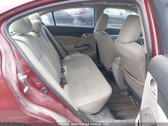 12623589 :رقم المزاد ، 2HGFB2F59DH003825 vin ، 2013 Honda Civic Ex مزاد بيع