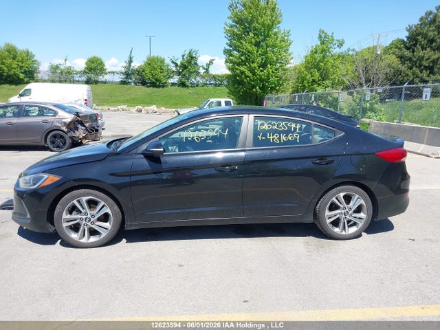 2018 Hyundai Elantra Gls მანქანა იყიდება აუქციონზე, vin: KMHD84LF8JU481669, აუქციონის ნომერი: 12623594