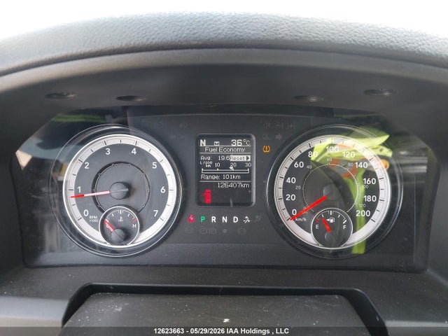 12623663 :رقم المزاد ، 3C6RR7KT8MG616079 vin ، 2021 Ram 1500 Classic Tradesman مزاد بيع