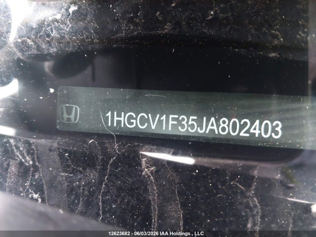 Продаж на аукціоні авто 2018 Honda Accord Sport, vin: 1HGCV1F35JA802403, номер лоту: 12623682