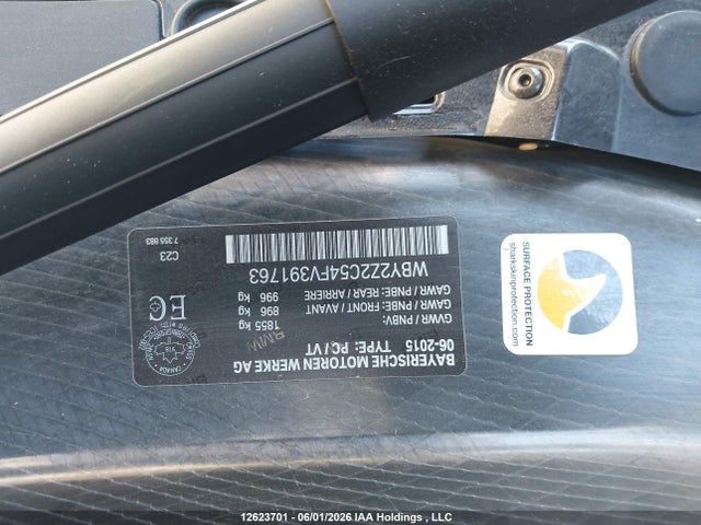 Aukcja sprzedaży 2015 Bmw I8, vin: WBY2Z2C54FV391763, numer aukcji: 12623701