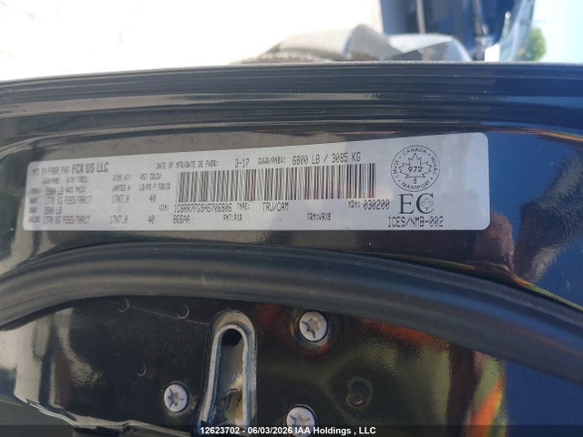 Dodge RAM 1500 2017 1C6RR7FG9HS706806 Image 9