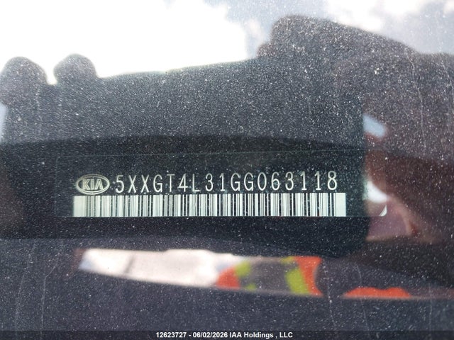 KIA Optima Lx 2016 5XXGT4L31GG063118 Image 20