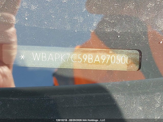 12615216 :رقم المزاد ، WBAPK7C59BA970500 vin ، 2011 Bmw 328i Xdrive مزاد بيع