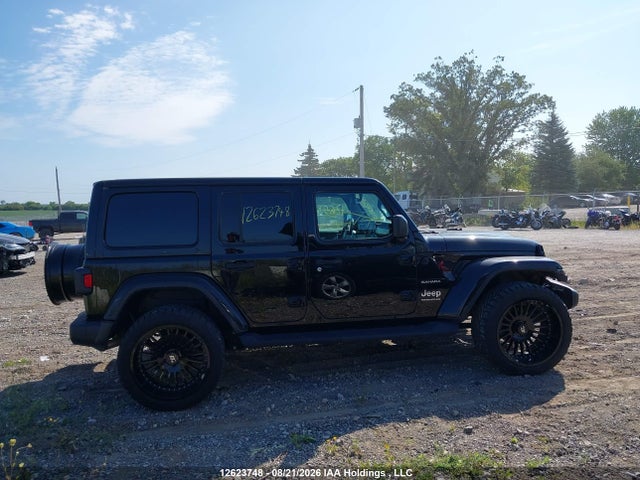 12623748 :رقم المزاد ، 1C4HJXENXPW631875 vin ، 2023 Jeep Wrangler Sahara مزاد بيع