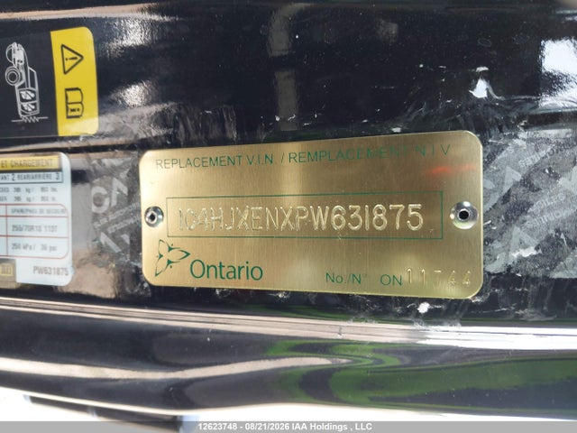12623748 :رقم المزاد ، 1C4HJXENXPW631875 vin ، 2023 Jeep Wrangler Sahara مزاد بيع