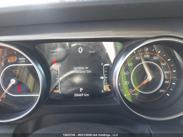 12623748 :رقم المزاد ، 1C4HJXENXPW631875 vin ، 2023 Jeep Wrangler Sahara مزاد بيع
