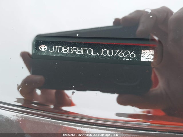 Продаж на аукціоні авто 2020 Toyota Corolla Hybrid, vin: JTDBBRBE0LJ007626, номер лоту: 12623757
