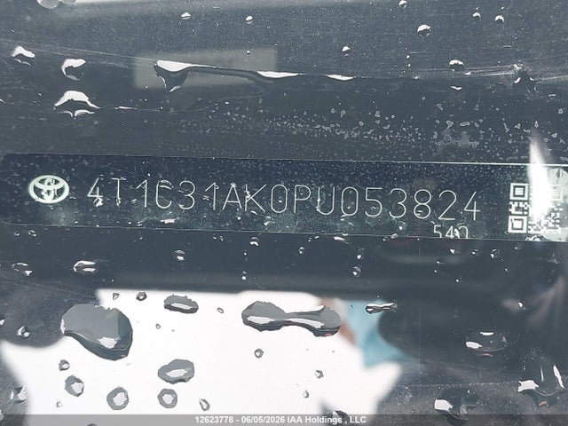 Aukcja sprzedaży 2023 Toyota Camry Le, vin: 4T1C31AK0PU053824, numer aukcji: 12623778