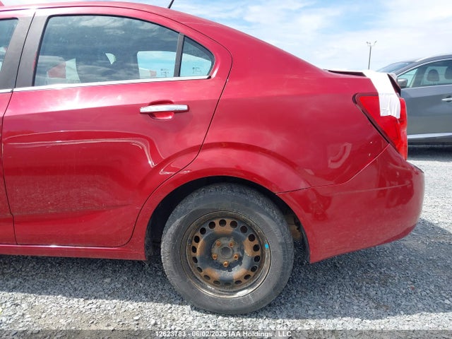 Aukcja sprzedaży 2012 Chevrolet Sonic Lt, vin: 1G1JC5EH2C4202139, numer aukcji: 12623783