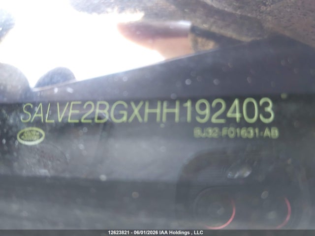 SALVE2BGXHH192403 Land Rover Range Rover Evoque Autobiography