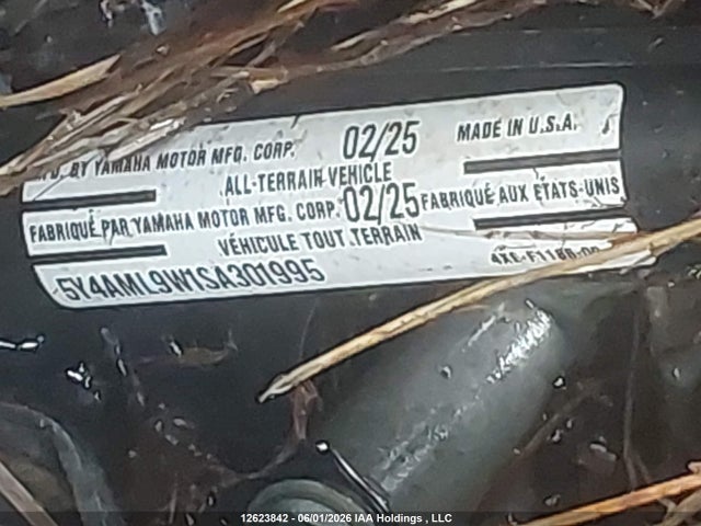 5Y4AML9W1SA301995 Yamaha YFM700