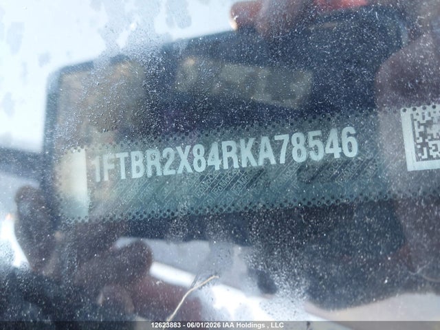 12623883 :رقم المزاد ، 1FTBR2X84RKA78546 vin ، 2024 Ford Transit T-250 مزاد بيع