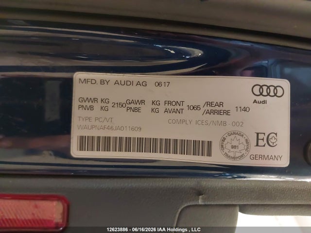 Audi A4 Premium Plus 2018 WAUPNAF46JA011609 Image 9