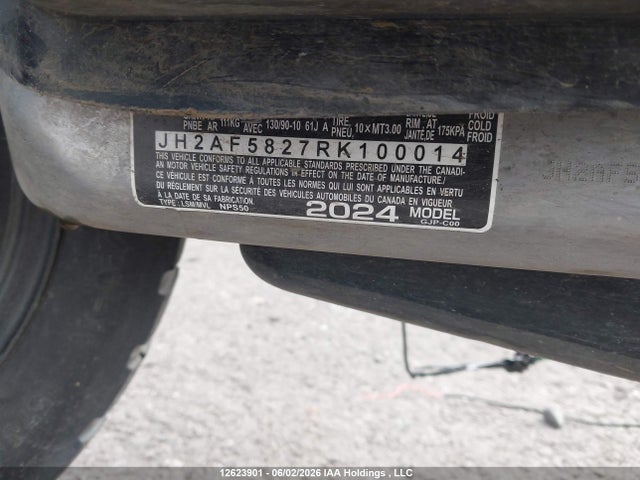 Aukcja sprzedaży 2024 Honda Nps50, vin: JH2AF5827RK100014, numer aukcji: 12623901