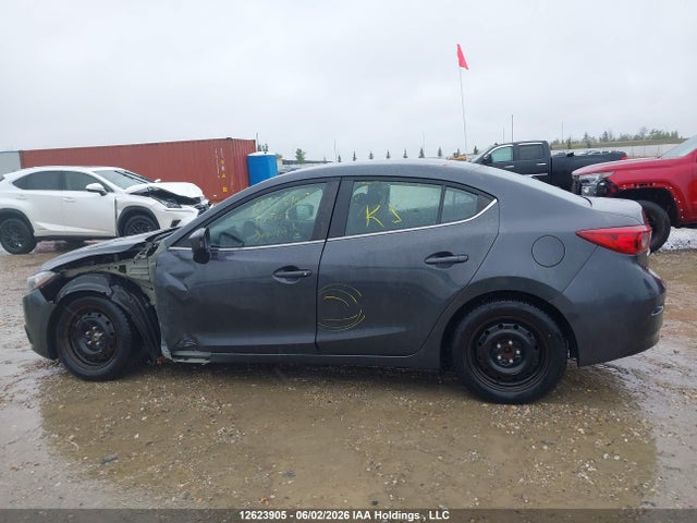 2016 Mazda Mazda3 Gs მანქანა იყიდება აუქციონზე, vin: 3MZBM1V76GM244345, აუქციონის ნომერი: 12623905