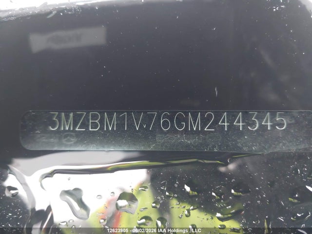 2016 Mazda Mazda3 Gs მანქანა იყიდება აუქციონზე, vin: 3MZBM1V76GM244345, აუქციონის ნომერი: 12623905