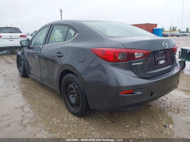 2016 Mazda Mazda3 Gs მანქანა იყიდება აუქციონზე, vin: 3MZBM1V76GM244345, აუქციონის ნომერი: 12623905
